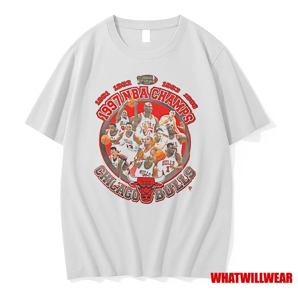Chicago Bulls 1997 Nba Champions Teams Logo Shirts