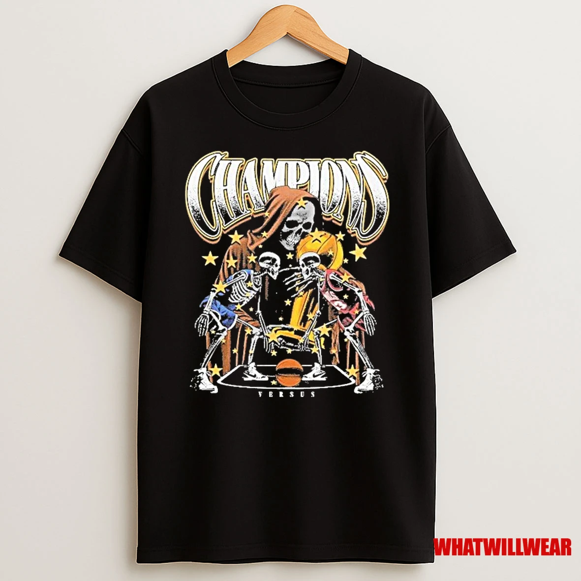 Chicago Bulls Versus Denver Nuggets Nba Skeleton 2025 Champions Shirts