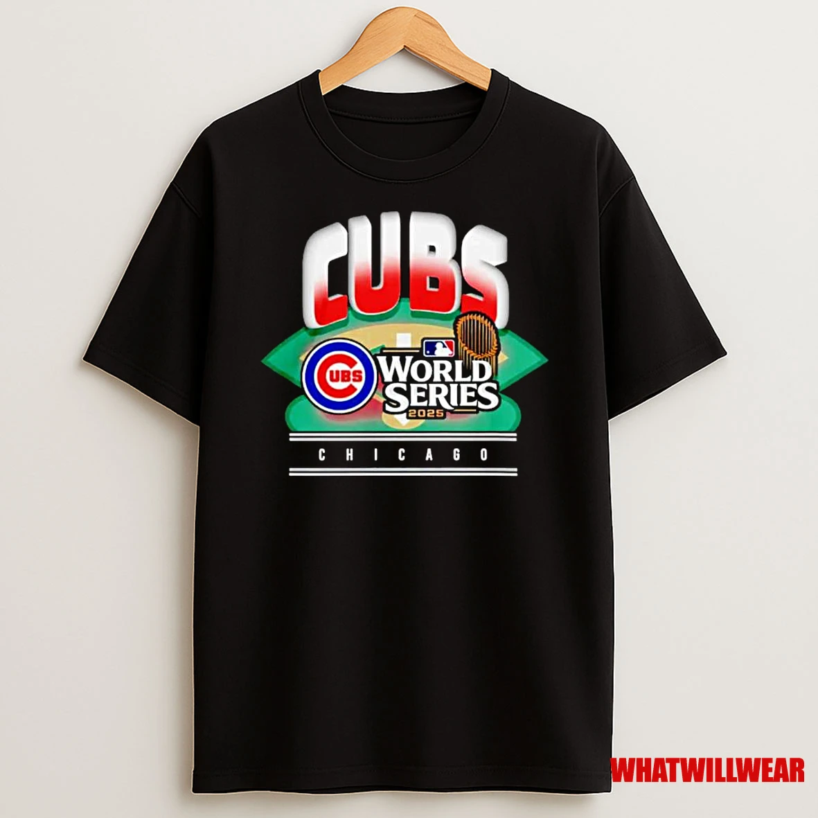 Chicago Cubs 2025 Mlb World Series Participant Ornaments Shirts