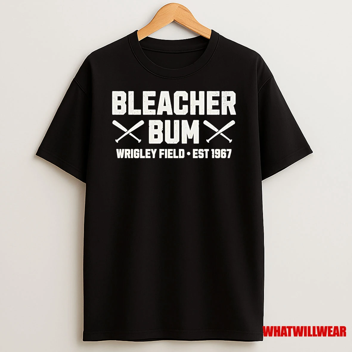 Chicago Cubs Bleacher Bum Wrigley Field Est 1967 Shirts