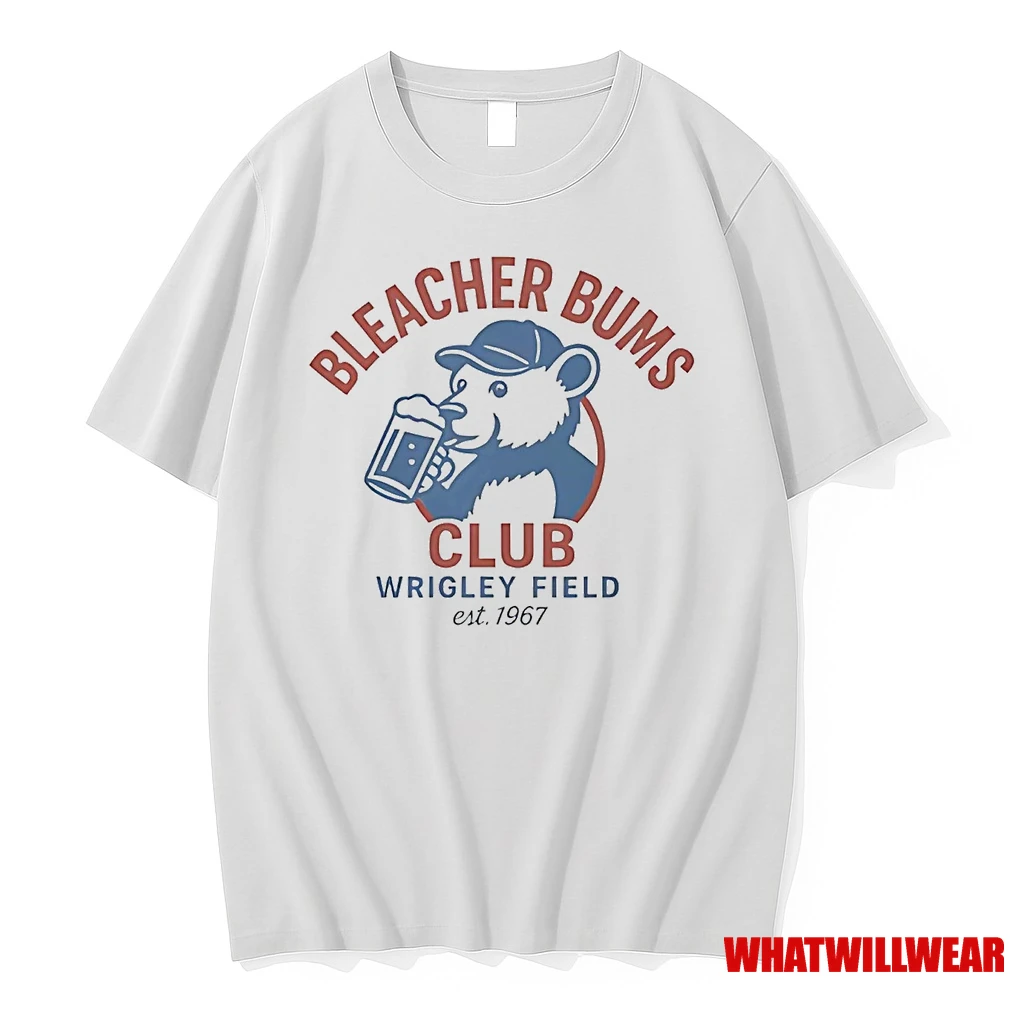 Chicago Cubs Bleacher Bums Club Wrigley Field Est 1967 Shirts