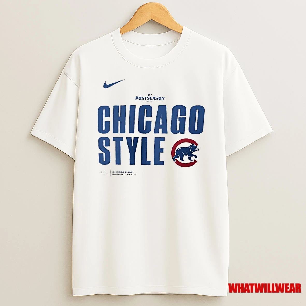 Chicago Cubs Nike Chicago Style 2025 Mlb Postseason Shirts