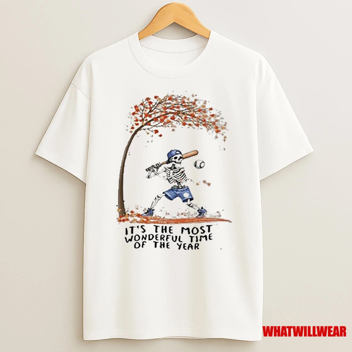 Chicago Cubs Skeleton The Most Wonderful Time Of The Year Shirts