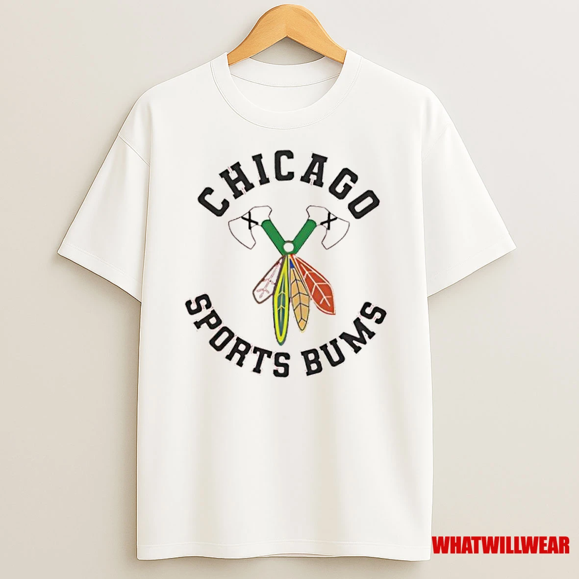 Chicago Hockey Blackhawks X Chicago Sports Bums Shirts