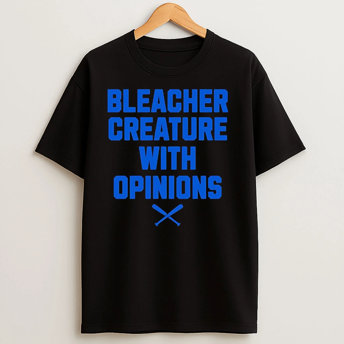 Chicago Bleacher Creature With Opinions T Shirts