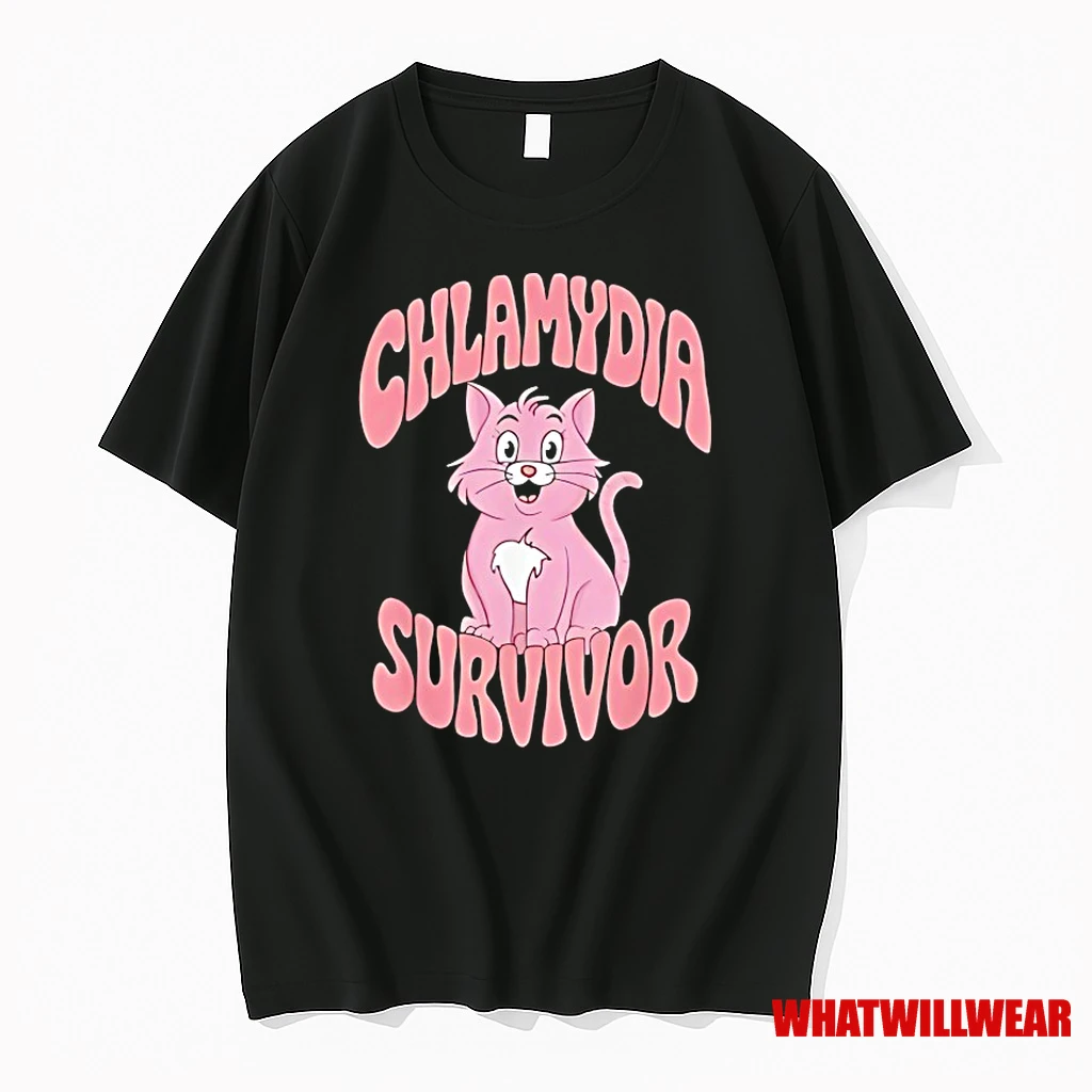 Chlamydia Survivor Cat Shirts