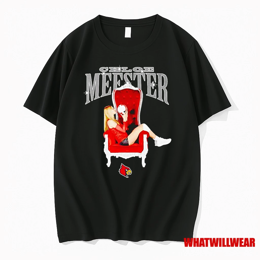 Chloe Meester Portrait Queen Louisville Volleyball Shirts