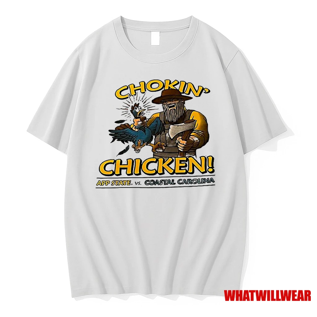Chokin Chicken App State Vs Coastal Carolina Shirts