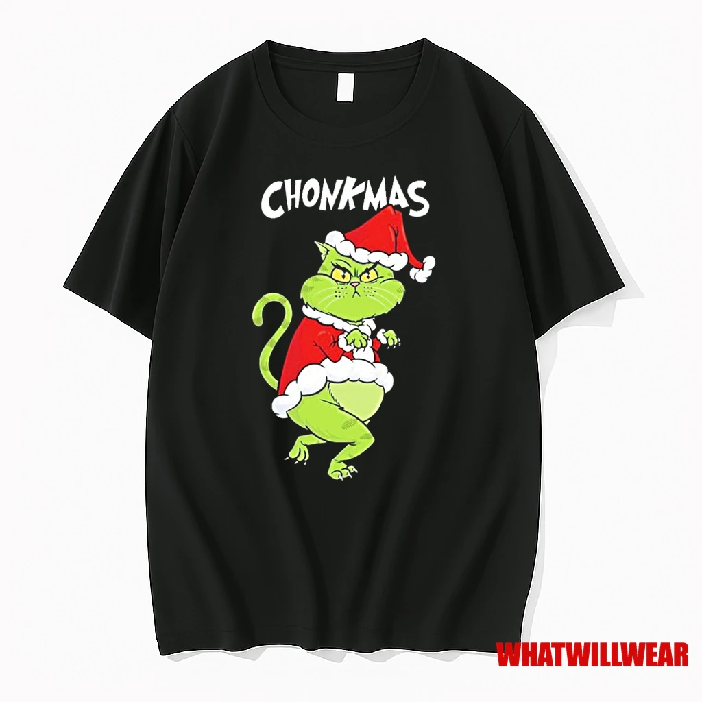 Chonkmas Grinch Christmas Shirts