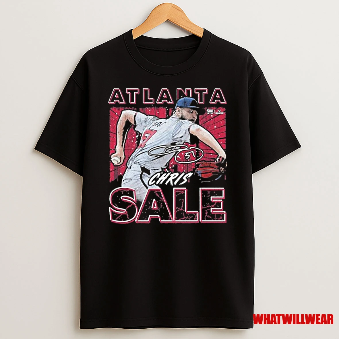 Chris Sale Atlanta Braves Gritty Shirts