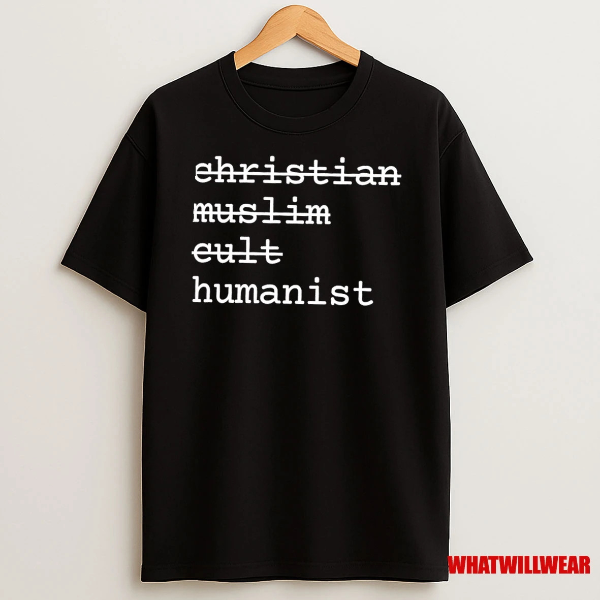 Christian Muslim Cult Humanist Shirts