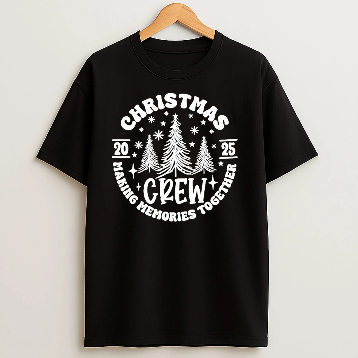 Christmas Crew 2025 Making Memories Family Matching T Shirts