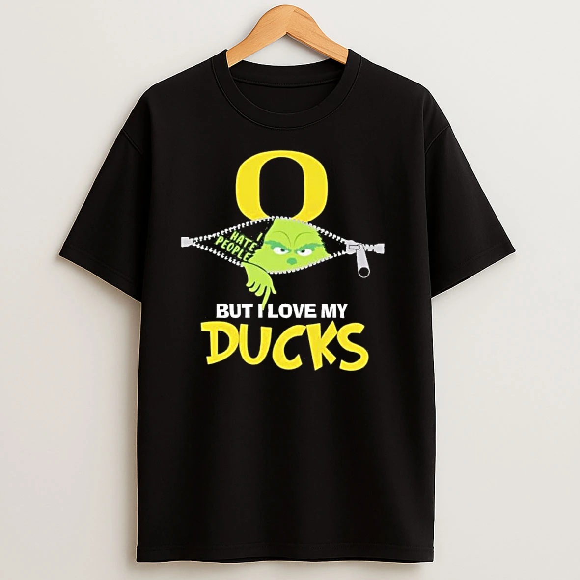 Christmas Grinch But I Love My Oregon Ducks T Shirts