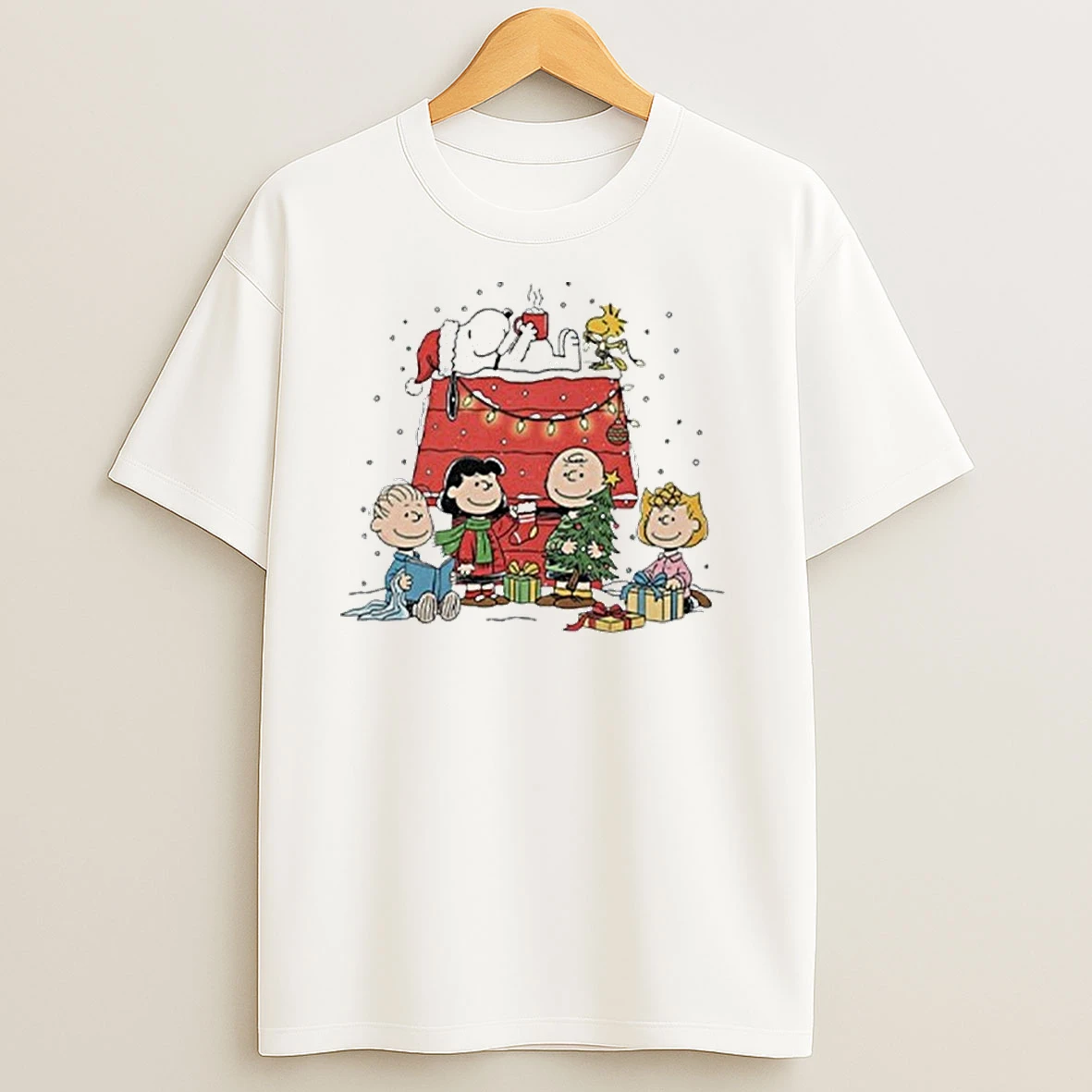 Christmas Peanuts Snoopy T Shirts