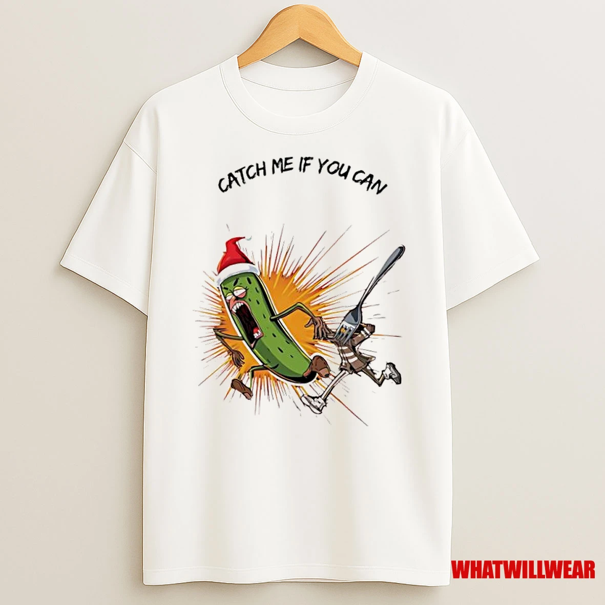 Christmas Pickle Catch Me If You Can Shirts