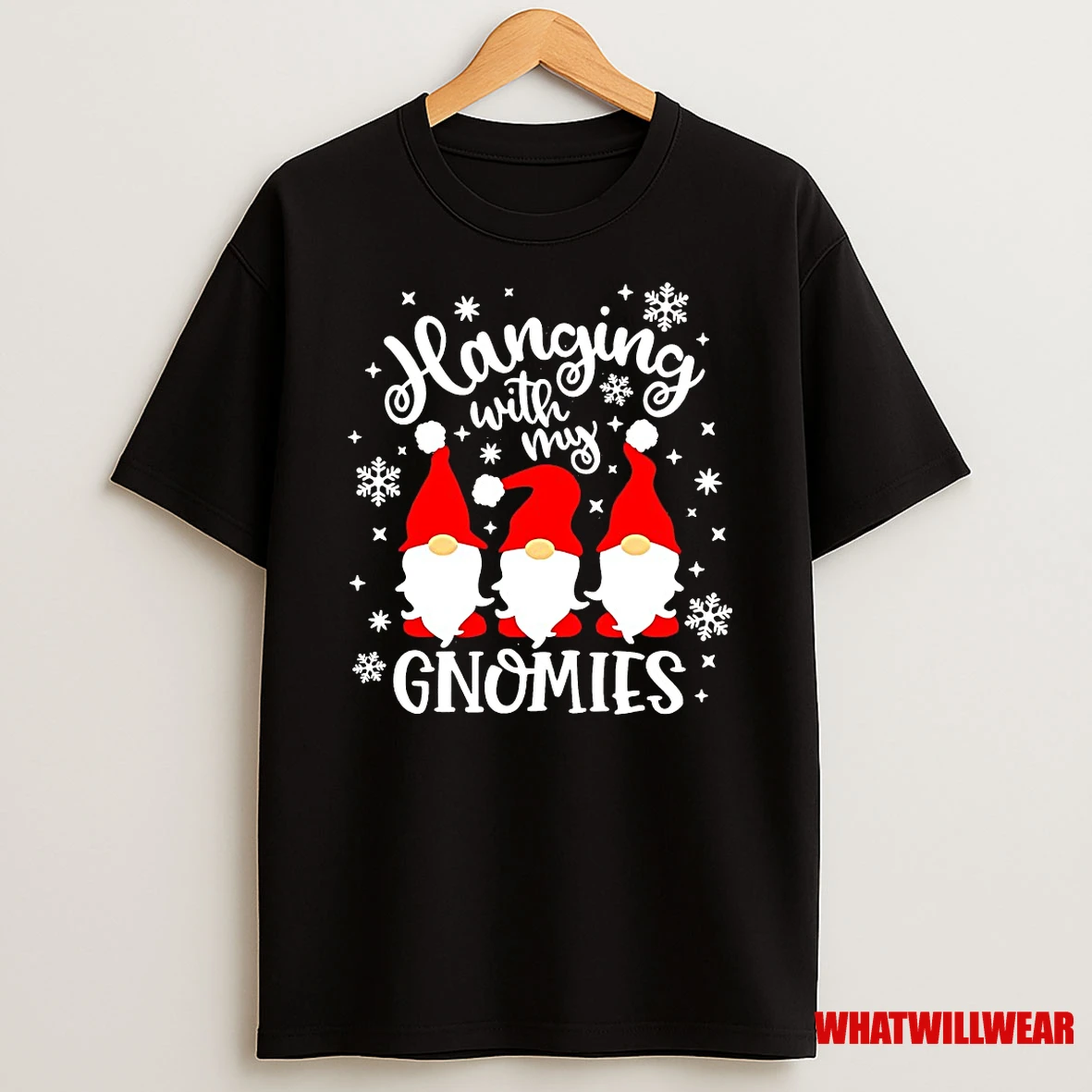 Christmas Hanging With My Gnomies Shirts