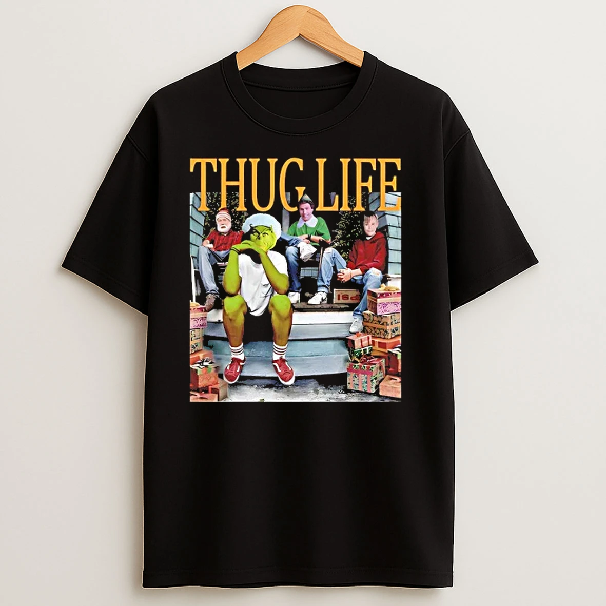 Christmas Movie Gang Thug Life T Shirts