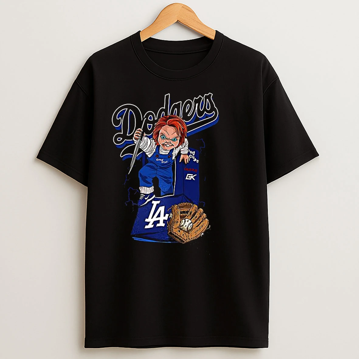 Chucky Childs Play X Los Angeles Dodgers Mlb Halloween T Shirts