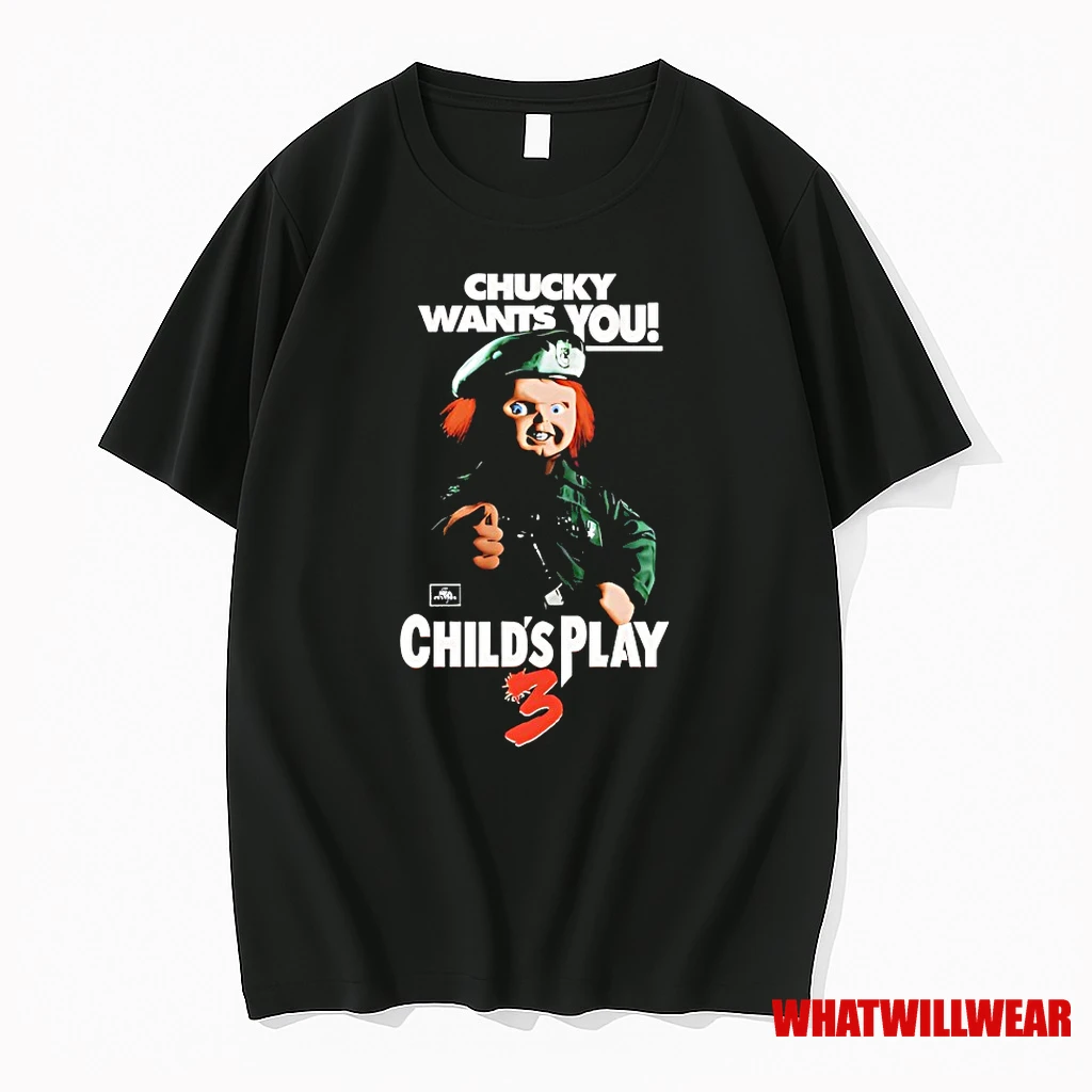 Chucky Wants You Childs Play 3 Halloween Shirts