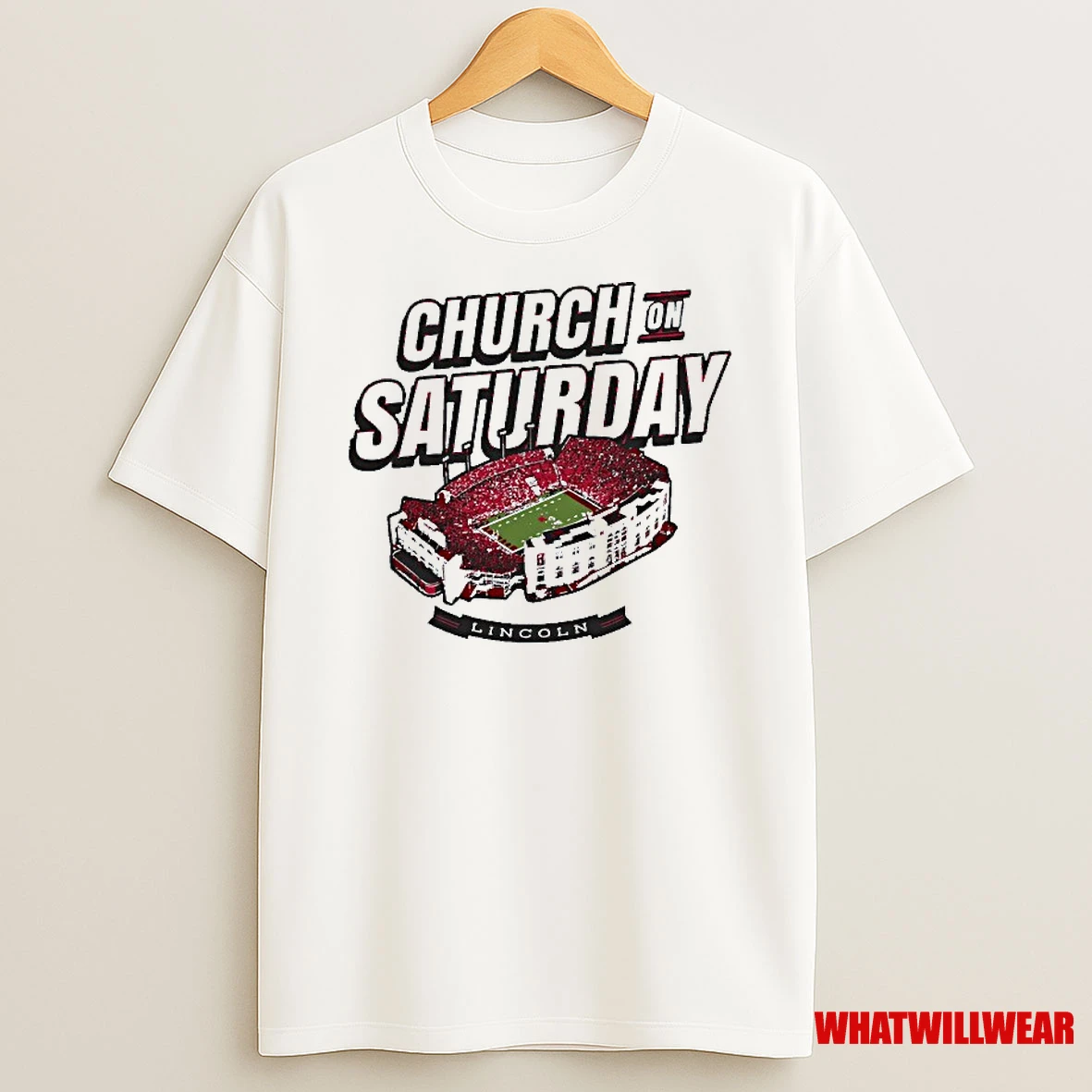 Church On Saturday Lincoln Stadium Nebraska Huskers Shirts