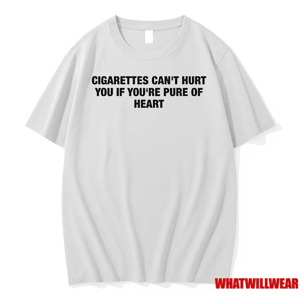 Cigarettes Cant Hurt You If Youre Pure Of Heart Ornaments Shirts