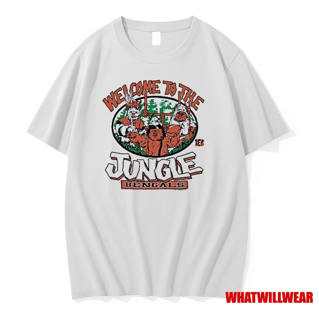Cincinnati Bengals Welcome To The Jungle Star Wars X Nfl Shirts