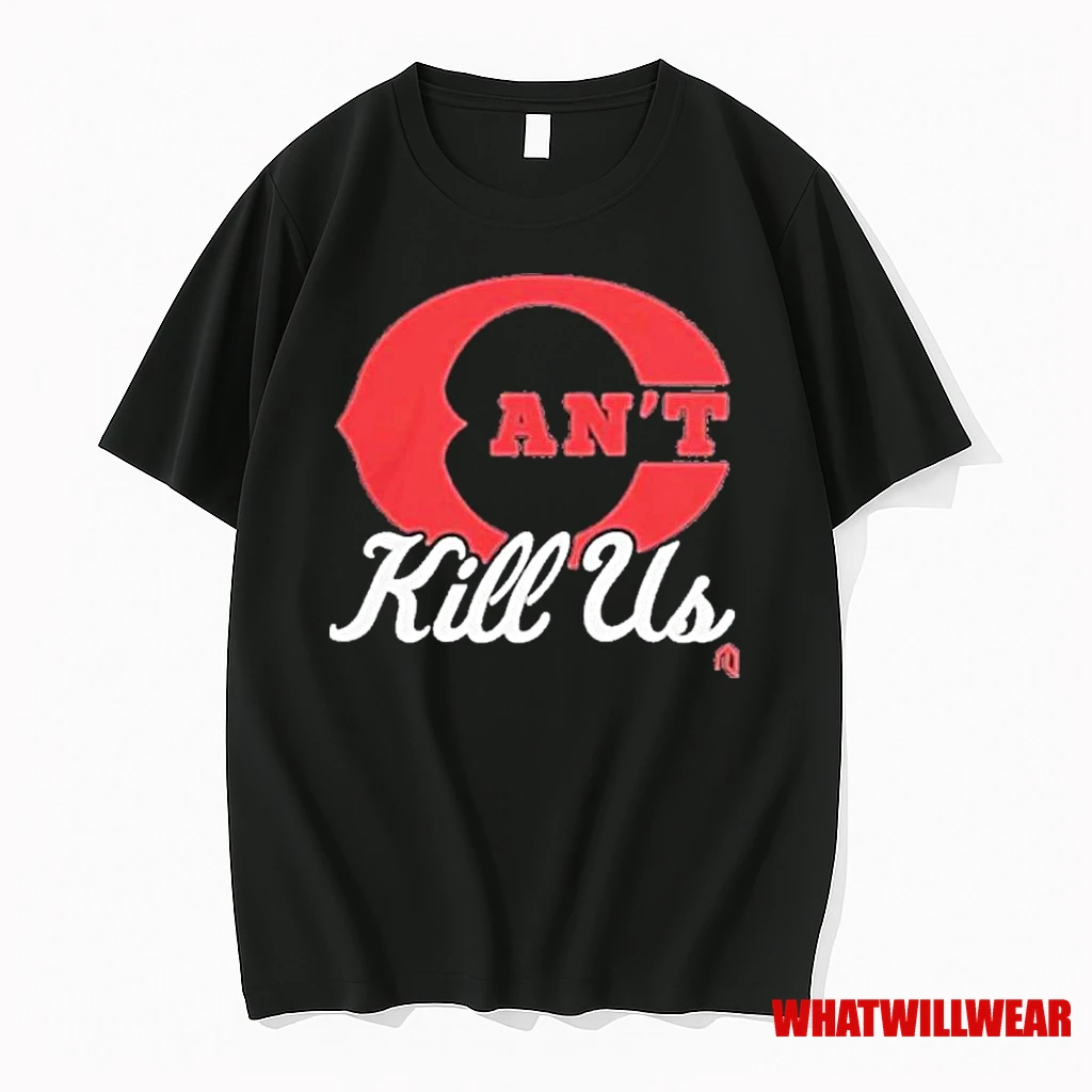 Cincinnati Reds Cant Kill Us Red C Logo Shirts