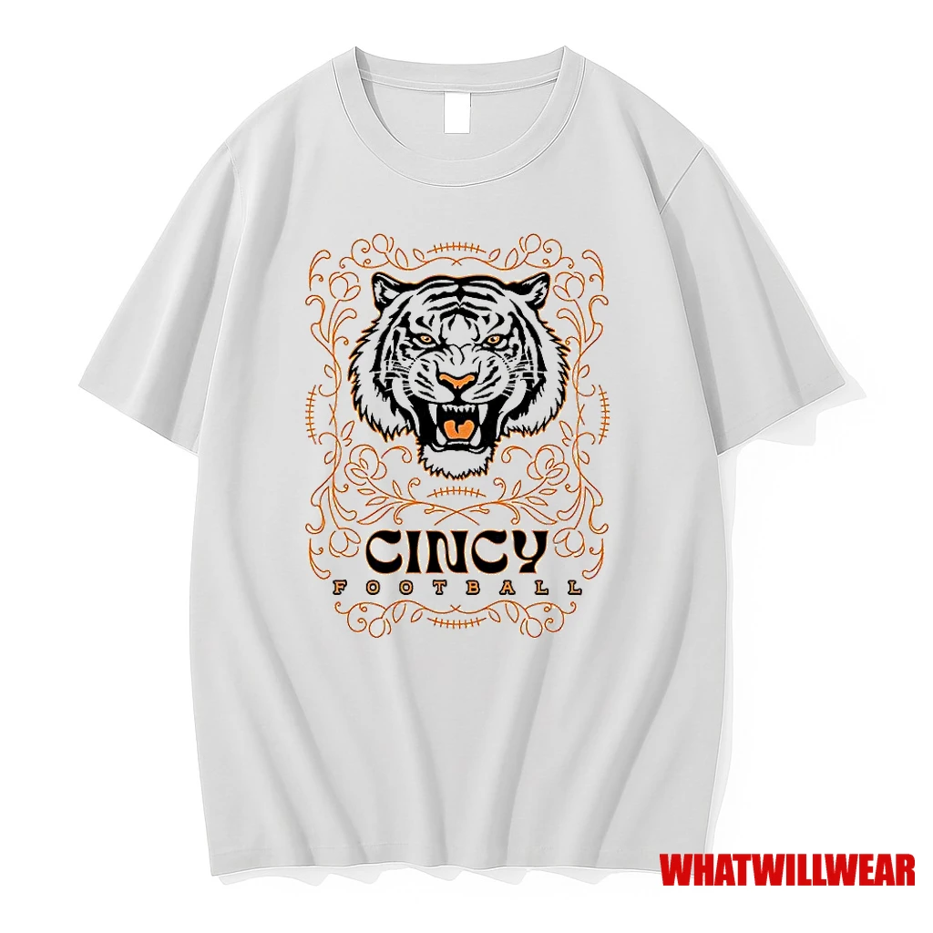 Cincy Football Tiger Graphic Shirts