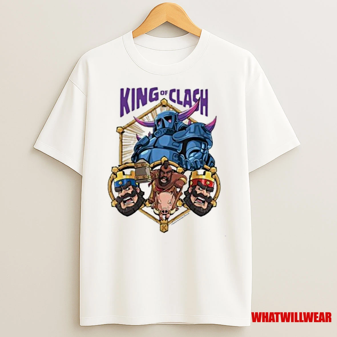Clash Royale King Of Clash P E K K A Shirts