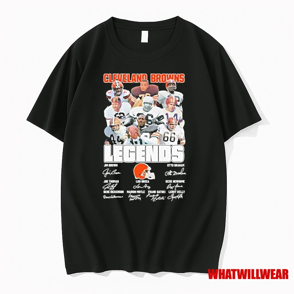 Cleveland Browns Player Legends Signature Shirts