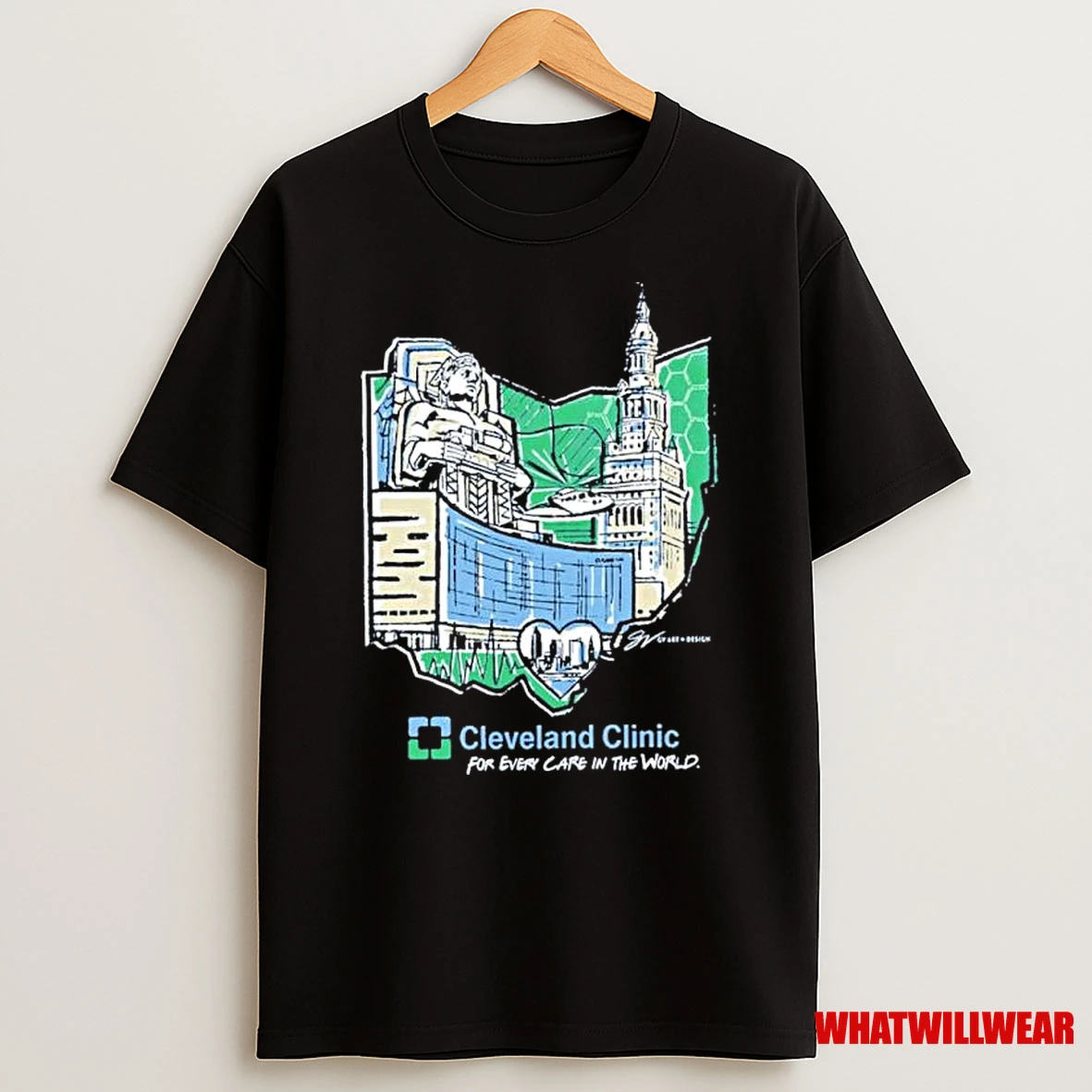 Cleveland Clinic Ohio For Every Care In The World Shirts
