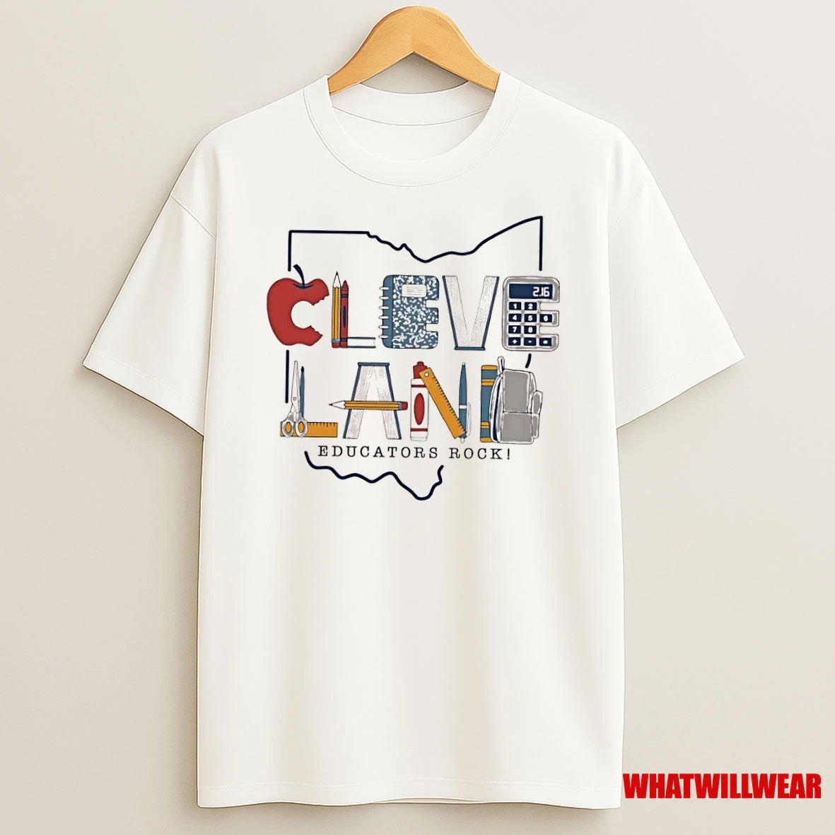Cleveland Educators Rock Support Local Teachers And Classrooms Shirts