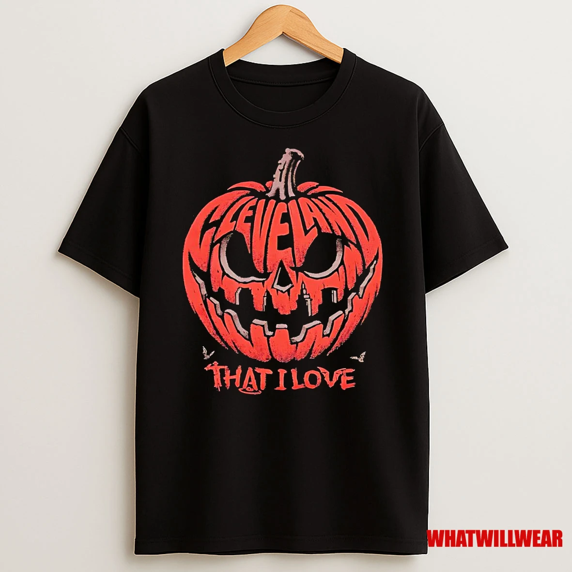 Cleveland That I Love Pumpkin Halloween Shirts