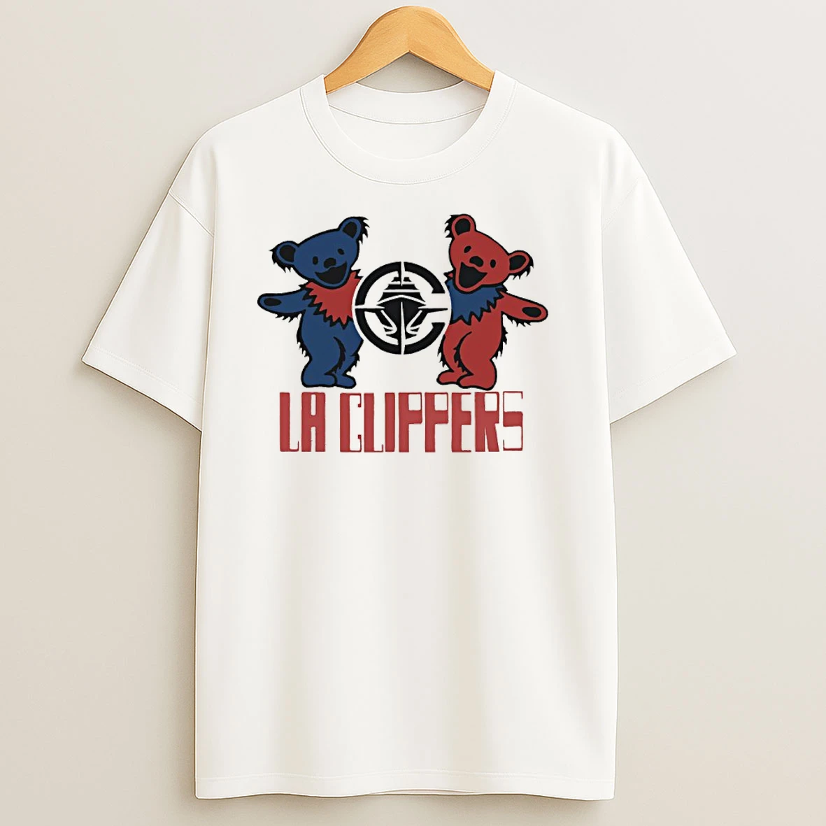 Clippers Nba X Grateful Dead T Shirts