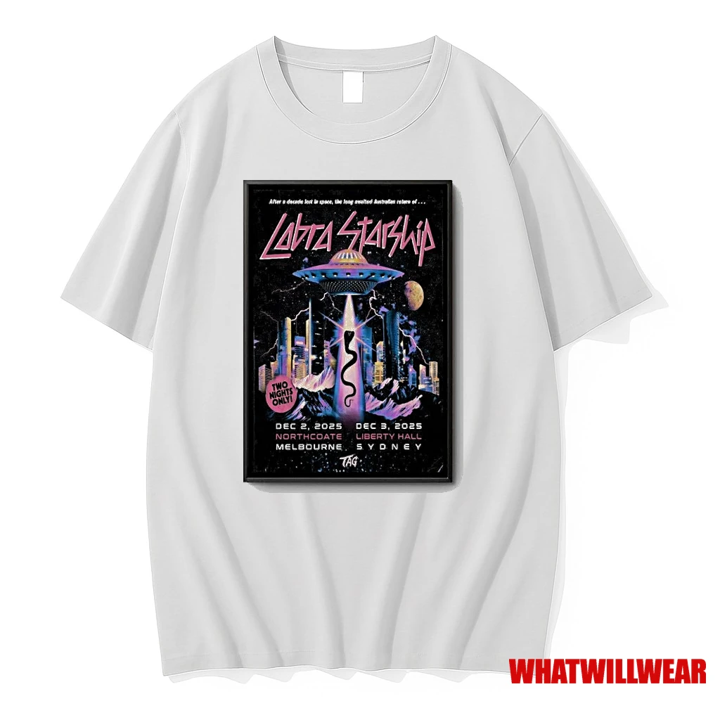 Cobra Starship Northcote Melbourne Dec 2 2025 Shirts