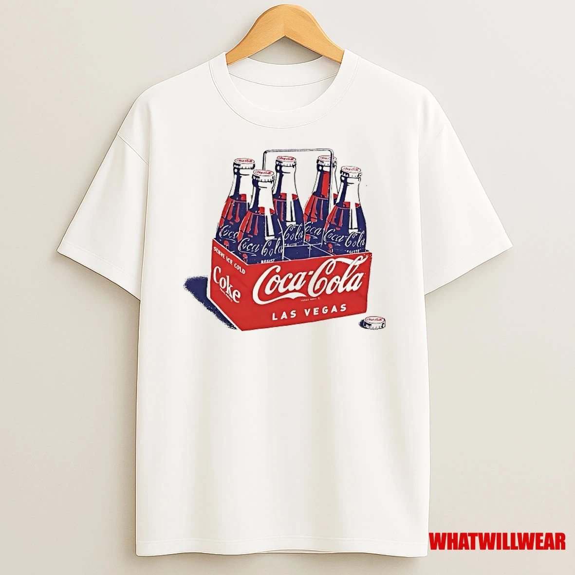 Coca Cola Las Vegas Serve Ice Cold Coke Shirts