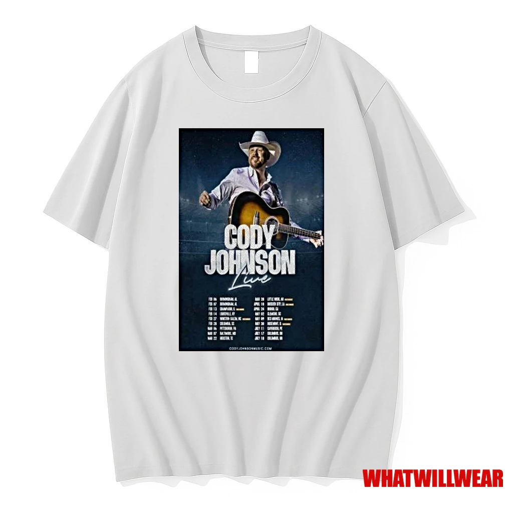 Cody Johnson New Tour 2026 Shirts