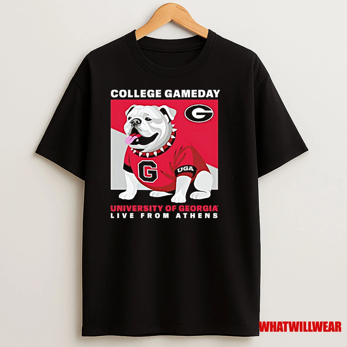 College Gameday Georgia Mascot University Live From Athens Shirts