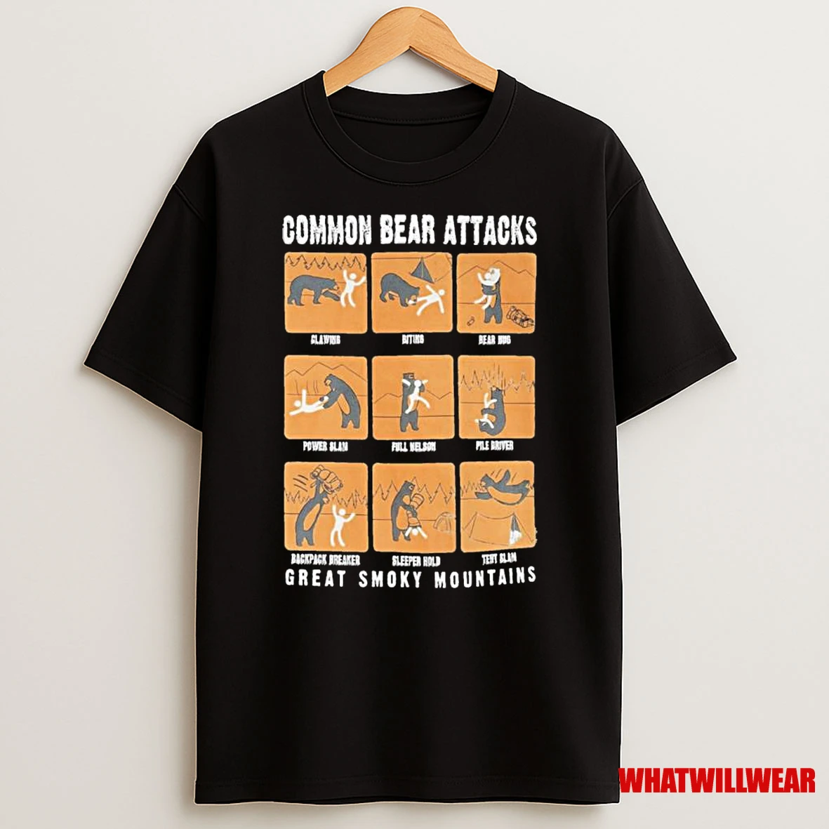 Common Bear Attacks Great Smoky Mountains Shirts