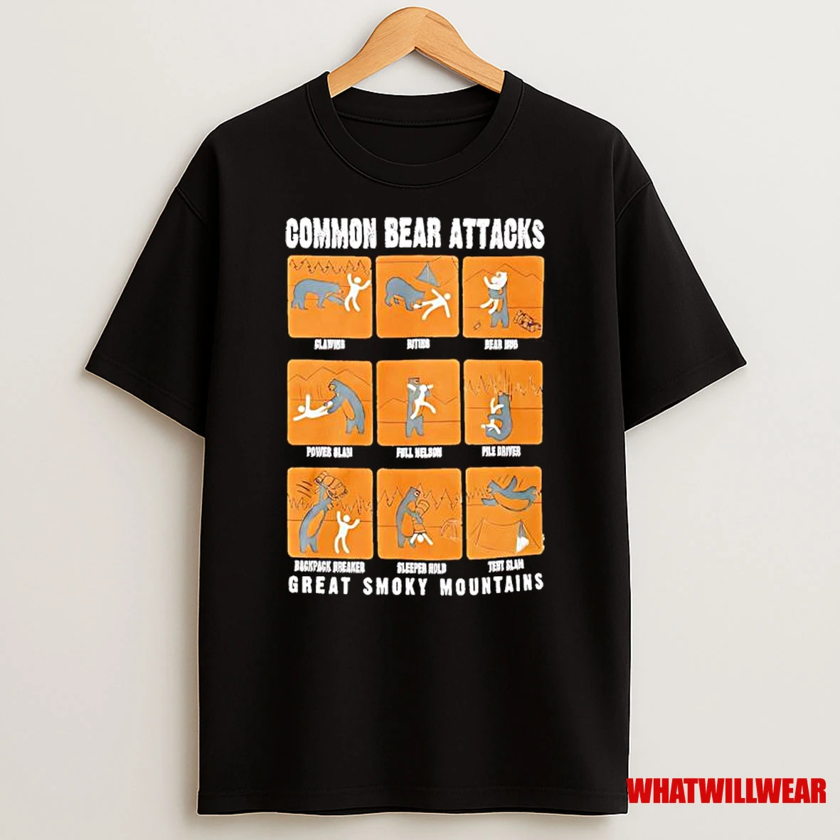 Common Bear Attacks Great Smoky Mountains Halloween Shirts