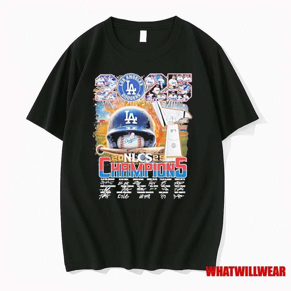 Congrats Los Angeles Dodgers Nlcs 2025 Signatures Shirts