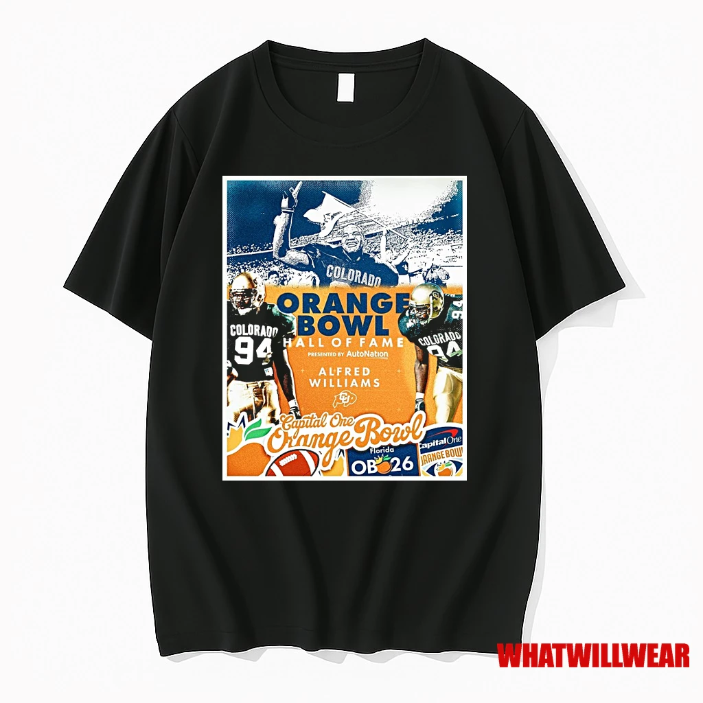 Congratulations To Alfred Williams Orange Bowl Hall Of Fame Inductee 2025 Shirts