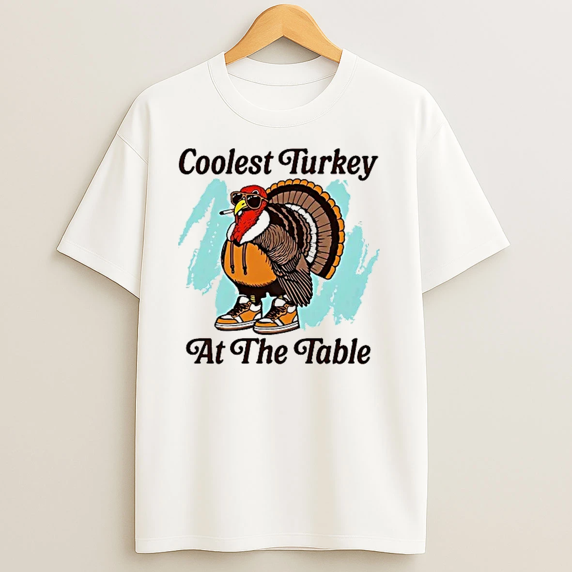 Coolest Turkey At The Table T Shirts