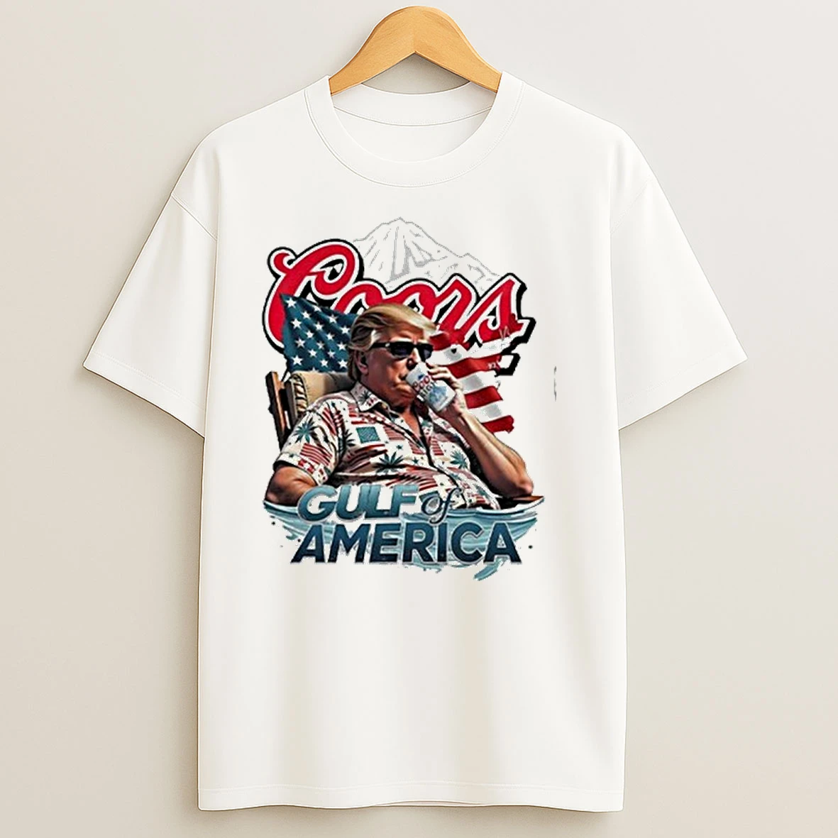 Coors Light Gulf Of America Trump T Shirts