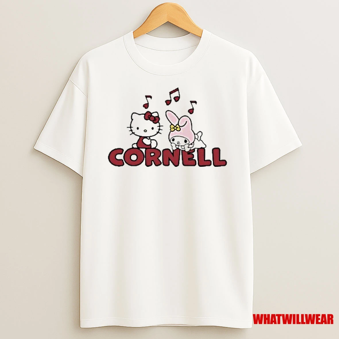 Cornell X Hello Kitty Melody 2025 Shirts