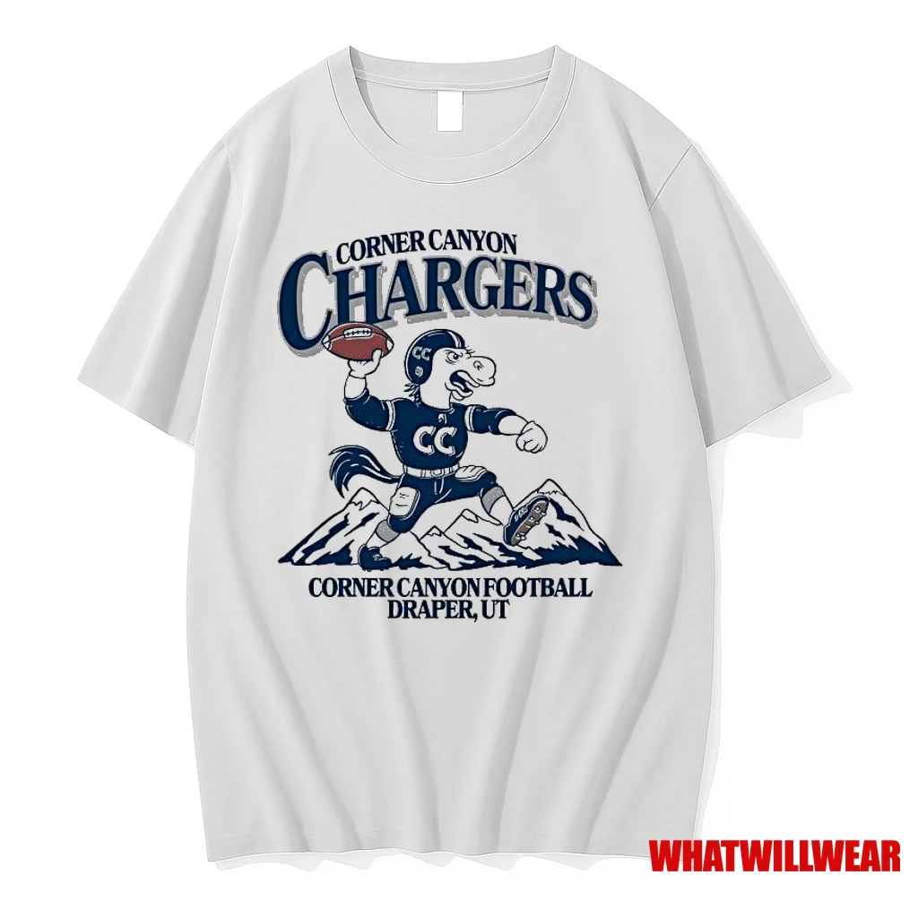 Corner Canyon Chargers Football Mascot 2025 Shirts