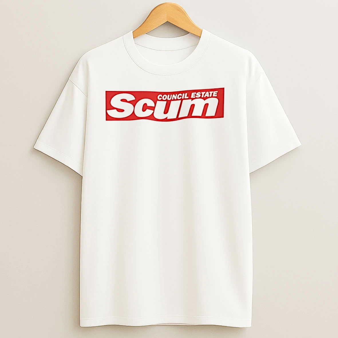 Council Estate Scum T Shirts
