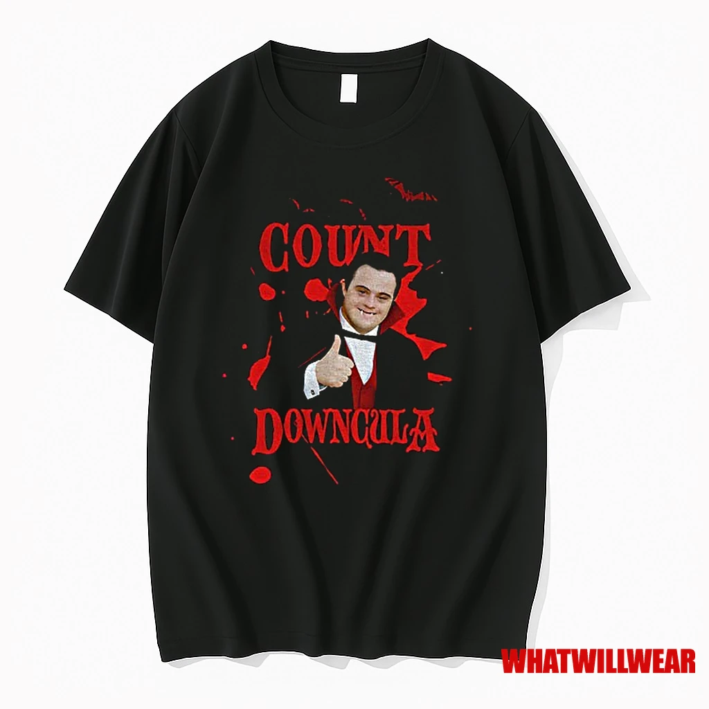 Count Downcula Parody Halloween Shirts