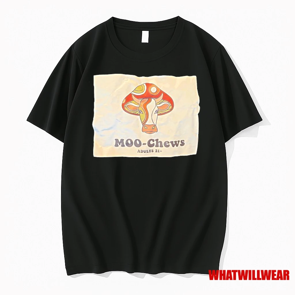 Cow Mushroom Moo Chews Shirts