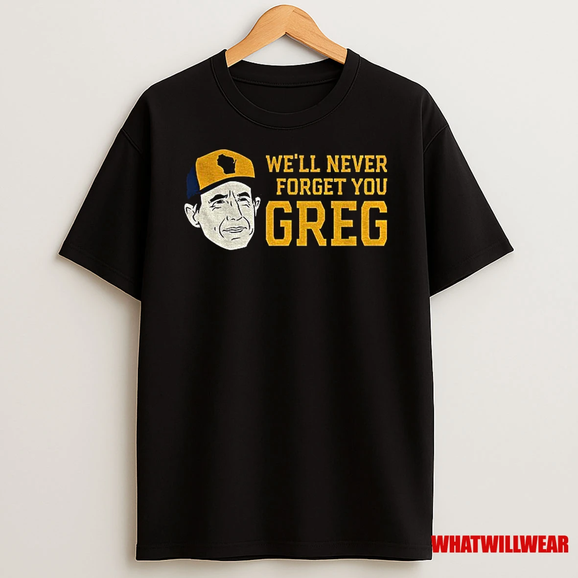 Craig Counsell Coach Milwaukee Brewers Mlb Well Never Forget You Greg Shirts
